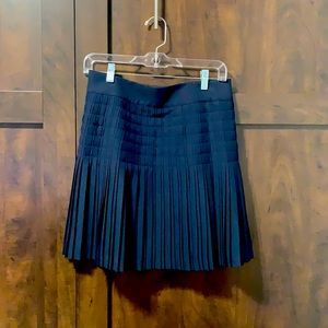 J. Crew Pleated Skirt - Navy